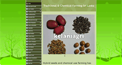 Desktop Screenshot of kelaniagri.info